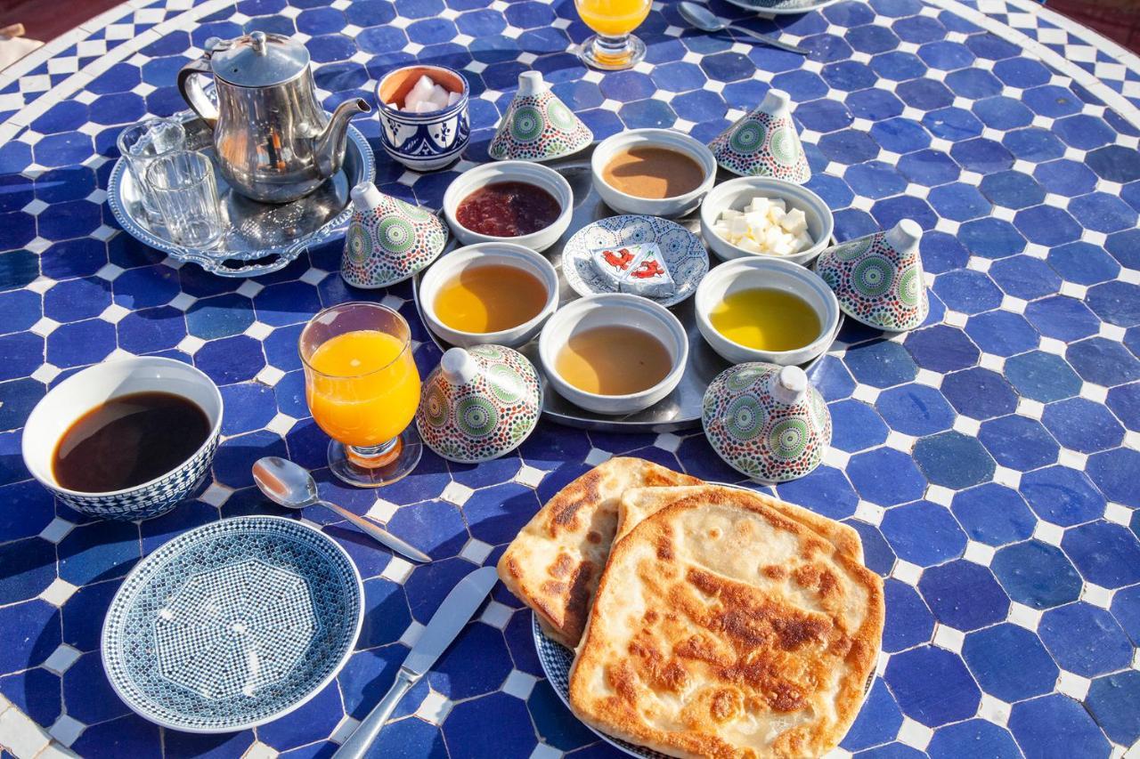 La Maison De L'Homme Bleu Aït Boukha Zewnętrze zdjęcie