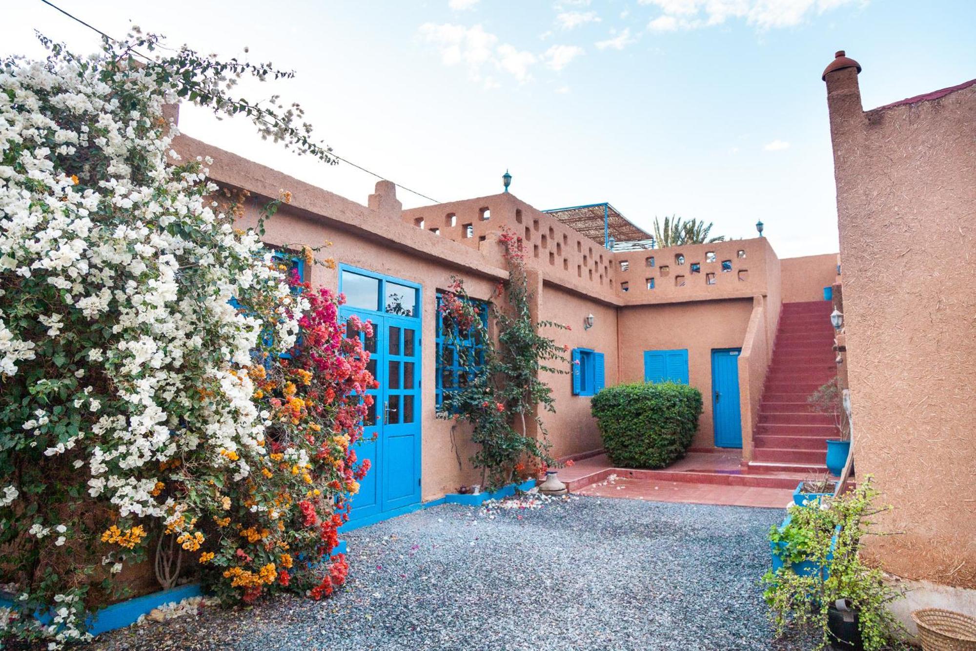 La Maison De L'Homme Bleu Aït Boukha Zewnętrze zdjęcie