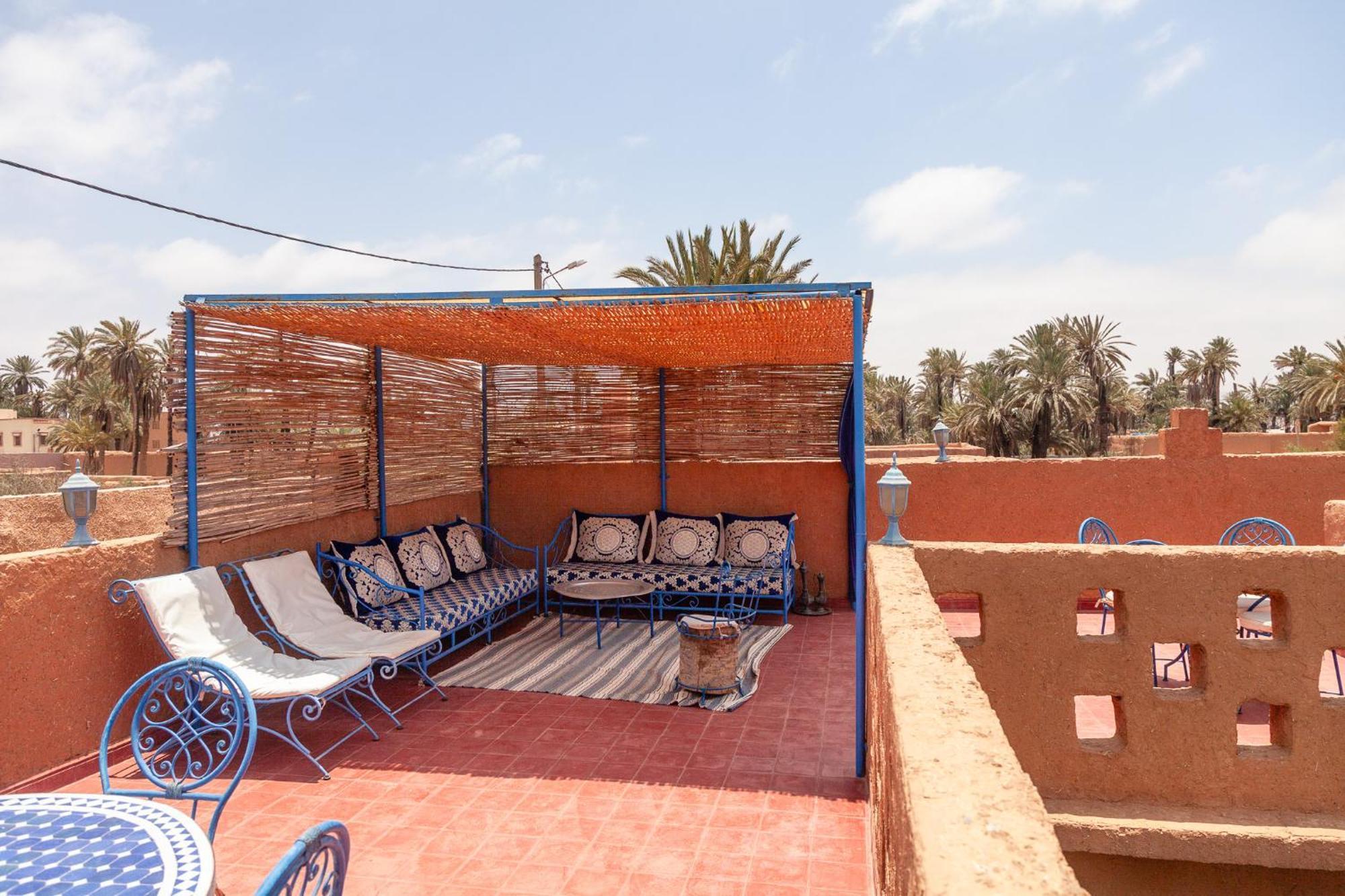 La Maison De L'Homme Bleu Aït Boukha Zewnętrze zdjęcie